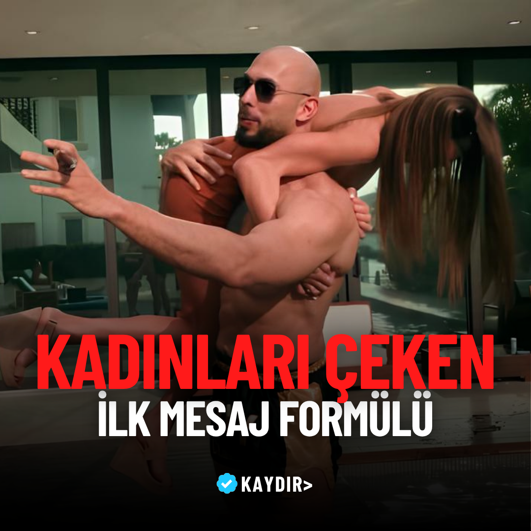 Andrew Tate - Kadınları Çeken İlk Mesaj Formülü (SON 8 SAAT)