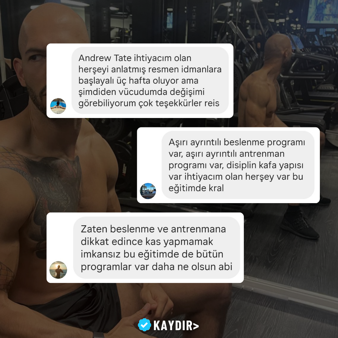 Andrew Tate - Fitness Eğitimi (SON 8 SAAT)