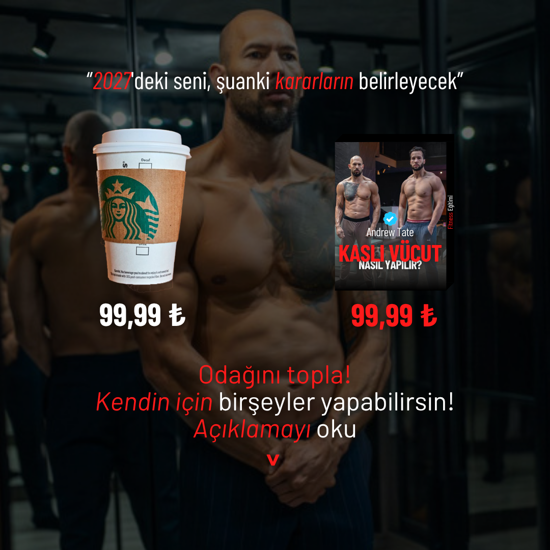 Andrew Tate - Fitness Eğitimi (SON 8 SAAT)