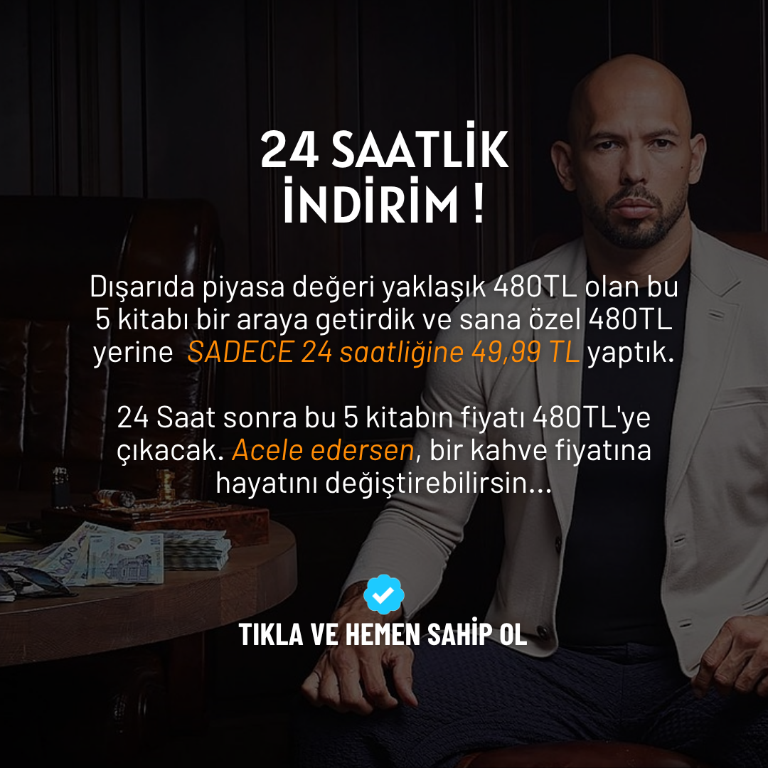 Andrew Tate - Para E-kitapları (SON 8 SAAT)